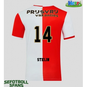 Feyenoord Sem Steijn #14 Hemmatröja 2025-26 Kortärmad